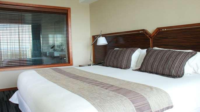 Hotel Dreams บัลดิเบีย ห้อง รูปภาพ A bed runner